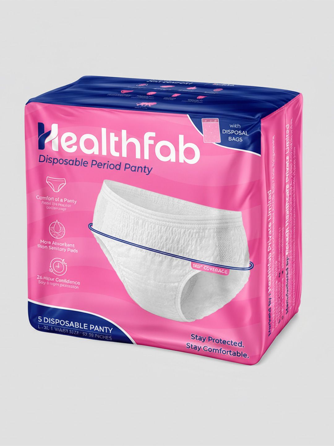 HealthFab The Fabulous you Women Leak-Proof Assorted Period Briefs-picture-24