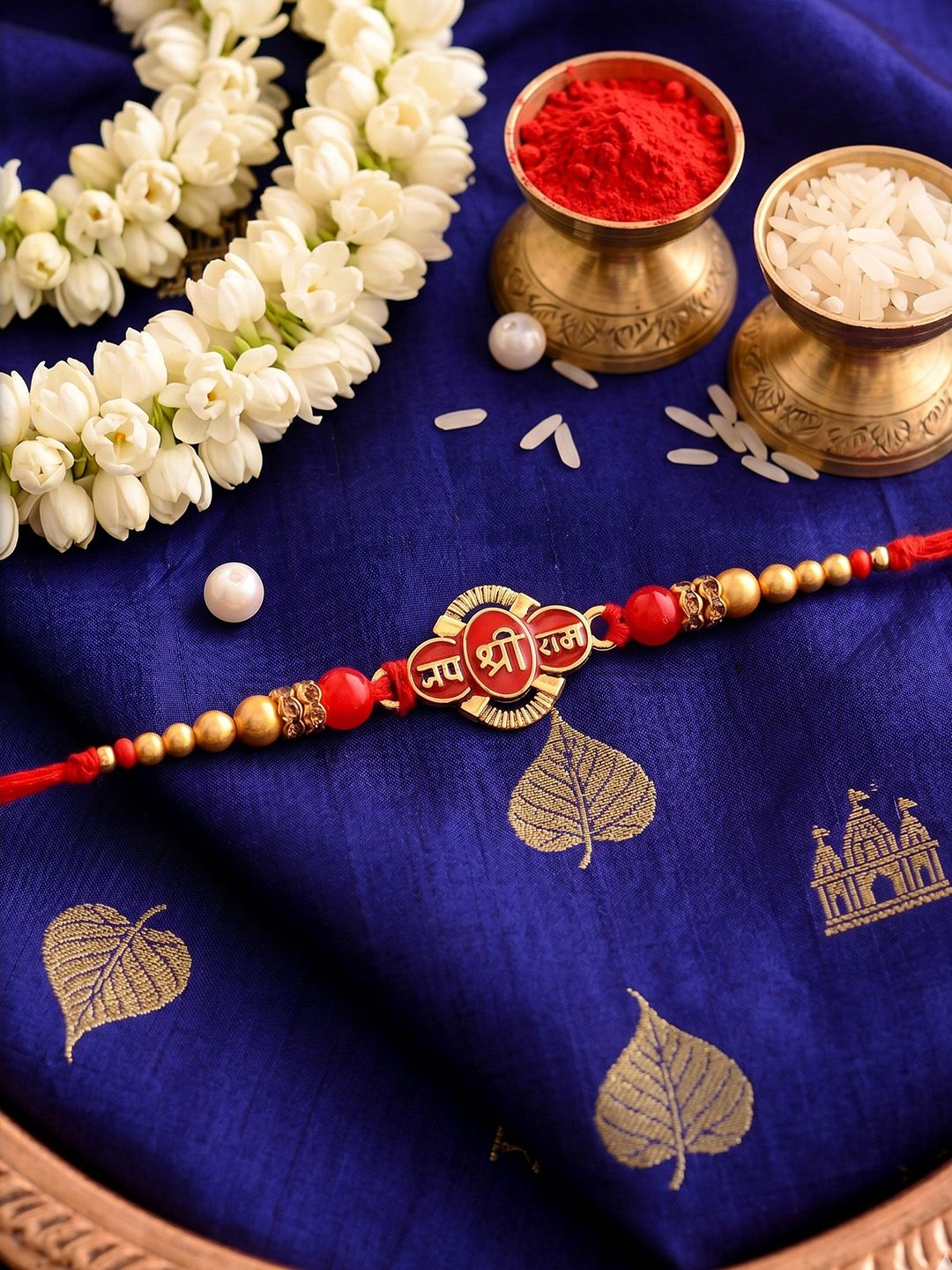 CraftVatika Ram Rakhi with Fridge Magnet Gift-picture-32