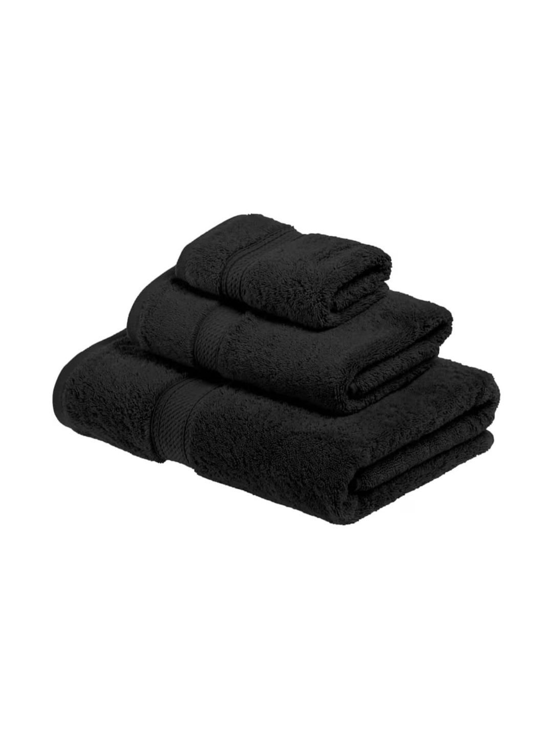 EASTHOUSE Black 3 Cotton 600 GSM Bath Towel-image-40