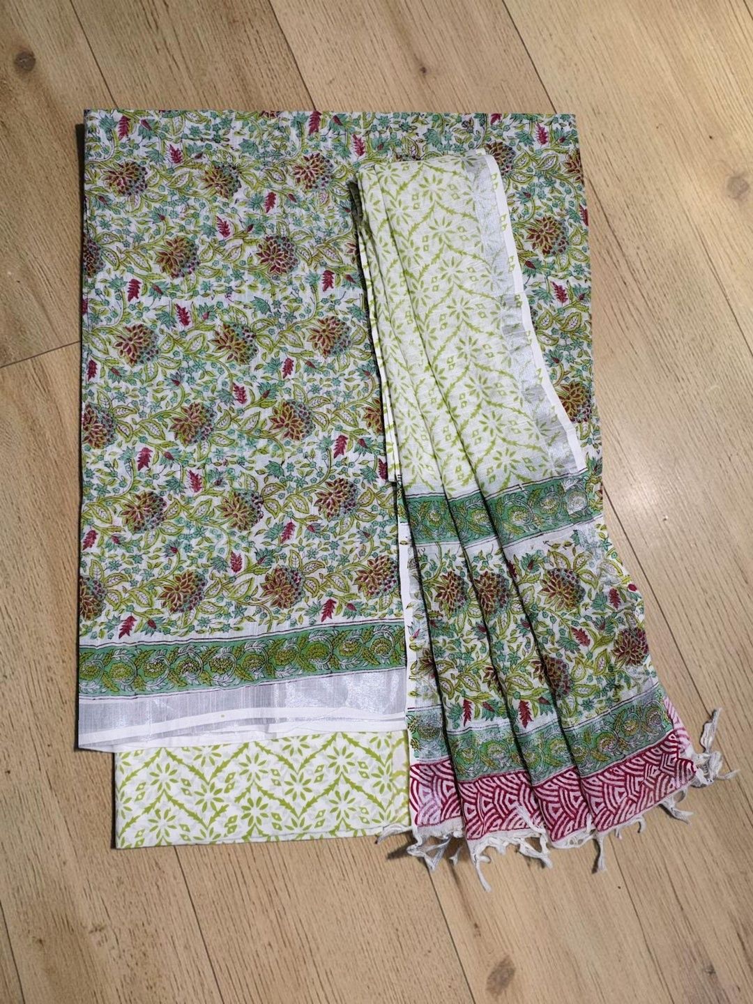 ivikta Printed Linen Unstitched Dress Material-picture-28