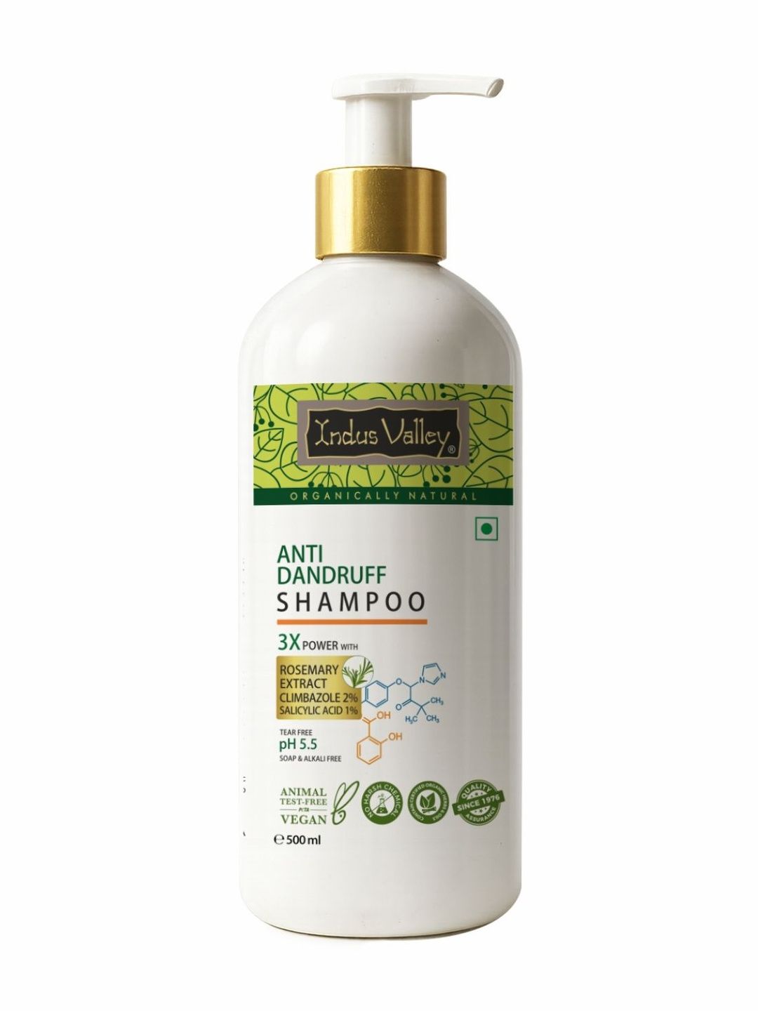 Indus Valley Anti-Dandruff Shampoo - 500 ml-picture-52