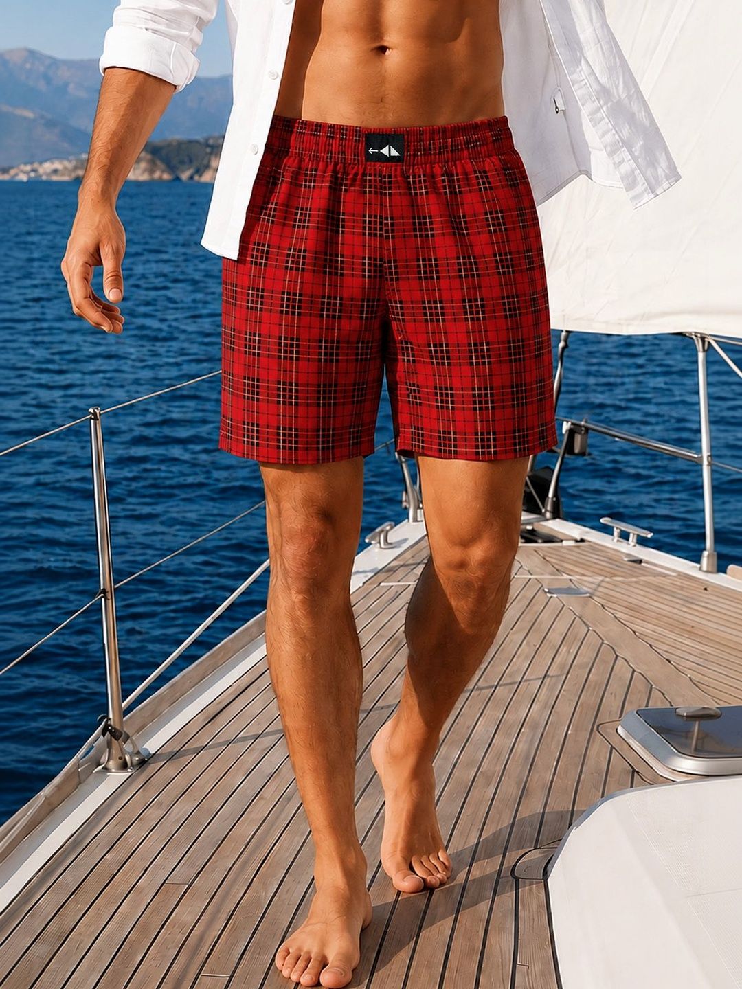 FTX Men Checked Boxers-picture-10