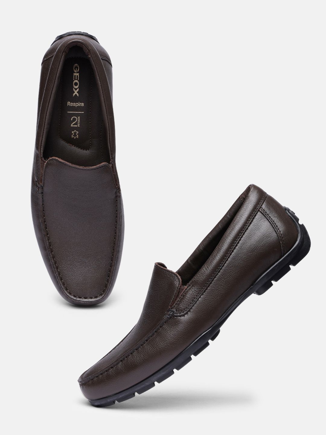 Geox Men Leather Loafers-picture-48