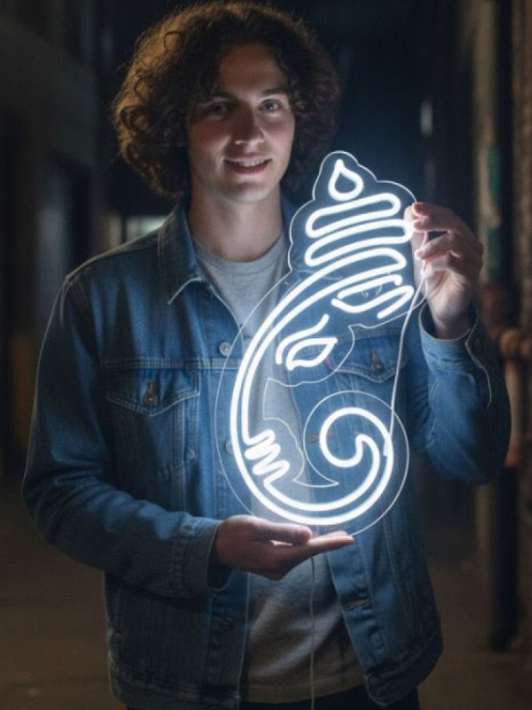 Custom Neon Abstract Swirl Neon Sign For Home Decor-picture-38