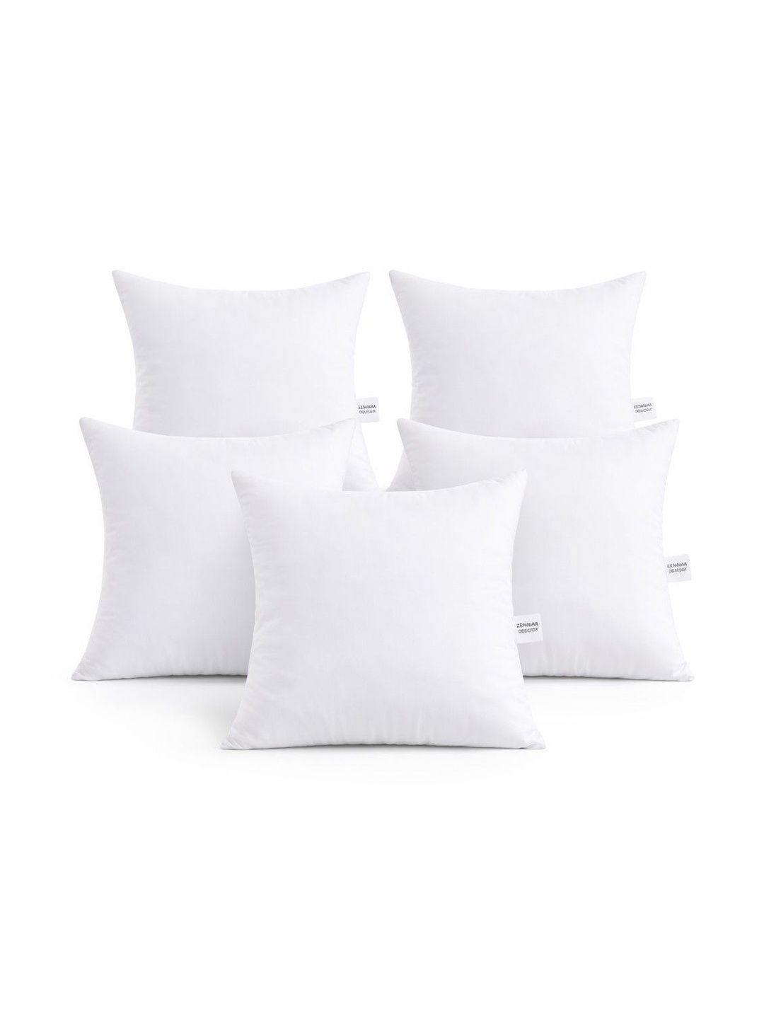 ZENSHA DECOR Pack of 5 White Square Cushions-picture-31