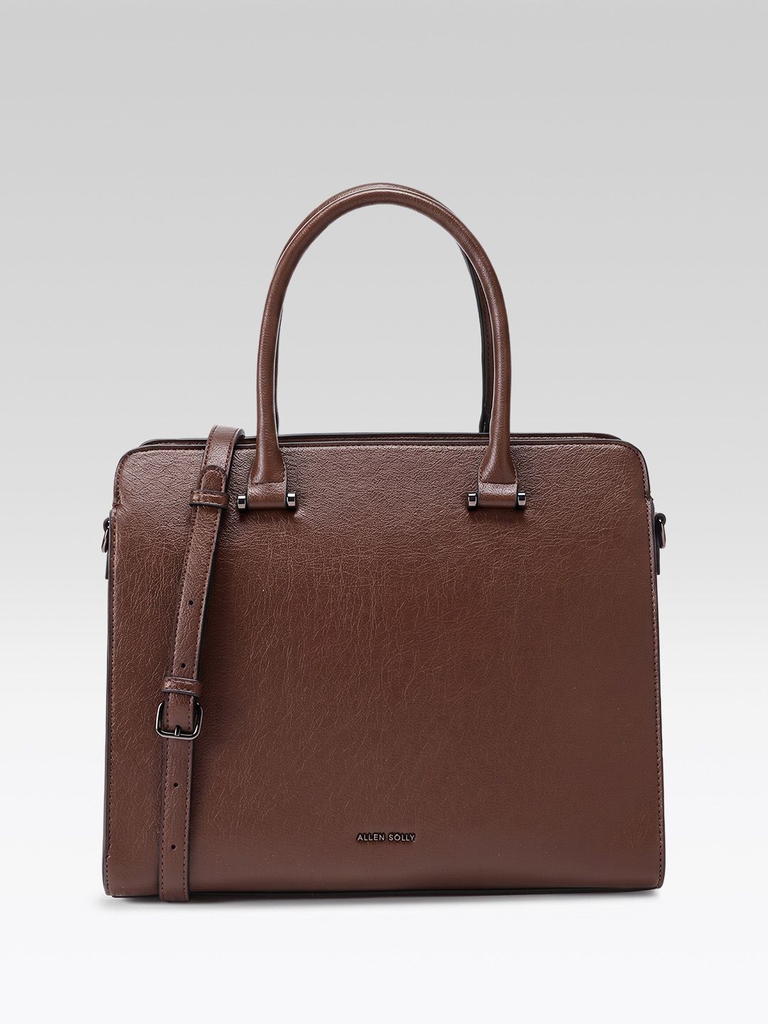 Allen Solly Textured Structured Handheld Bag-picture-39