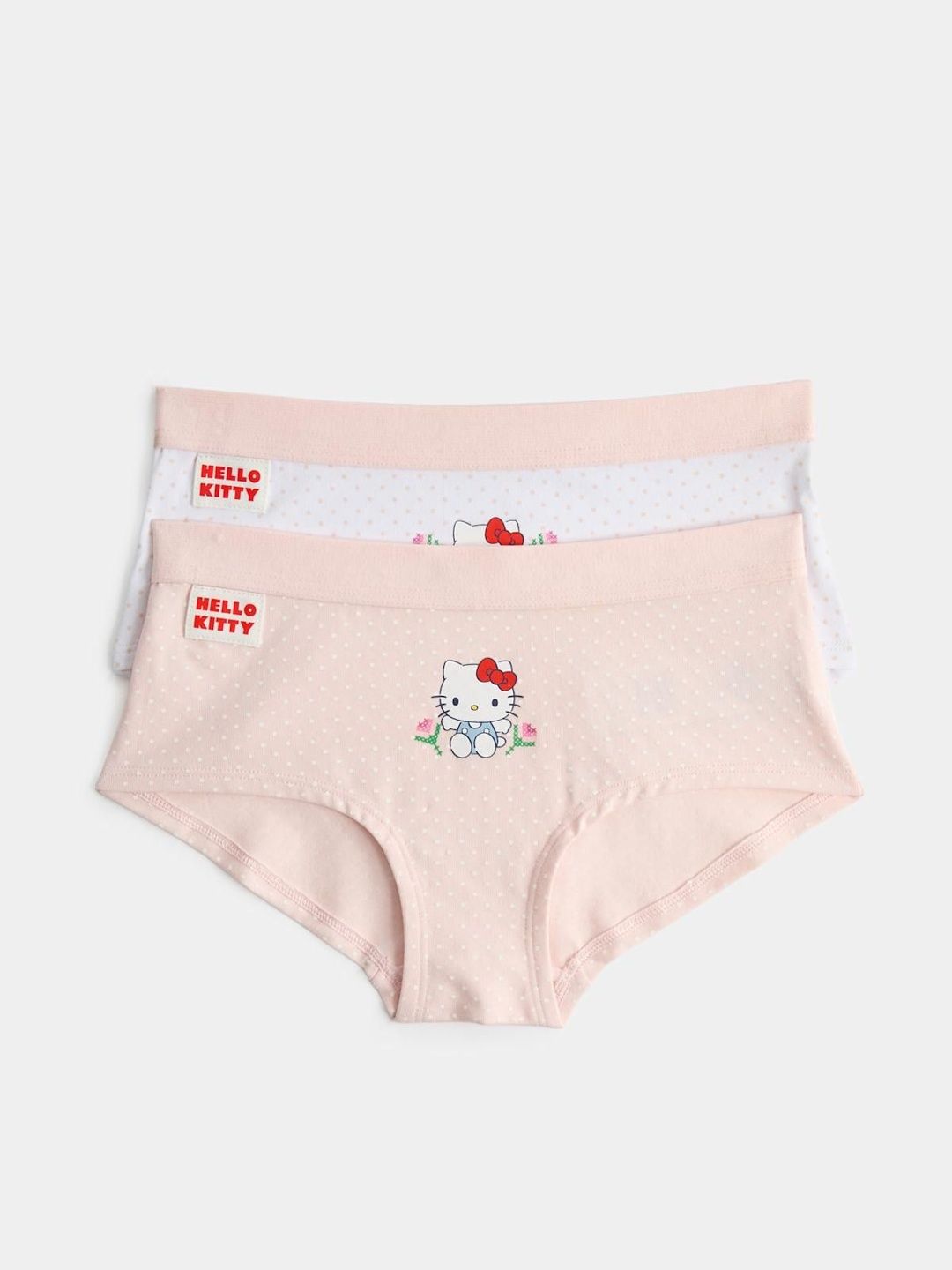 Marks & Spencer 2 Pack Cotton Rich Hello Kitty Shorts-picture-15