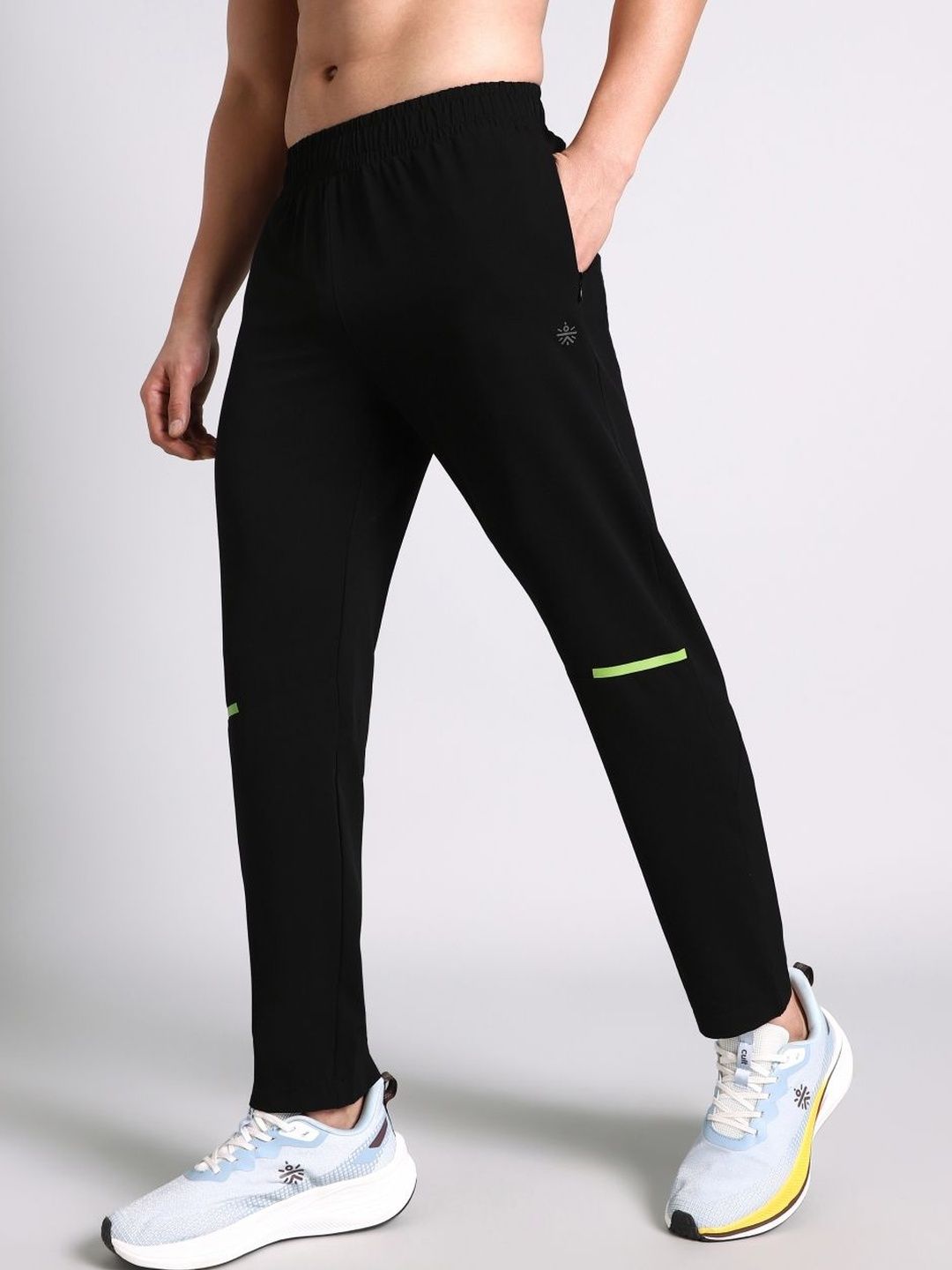 CULT Men's Black High Impact Running Trackpants-picture-34