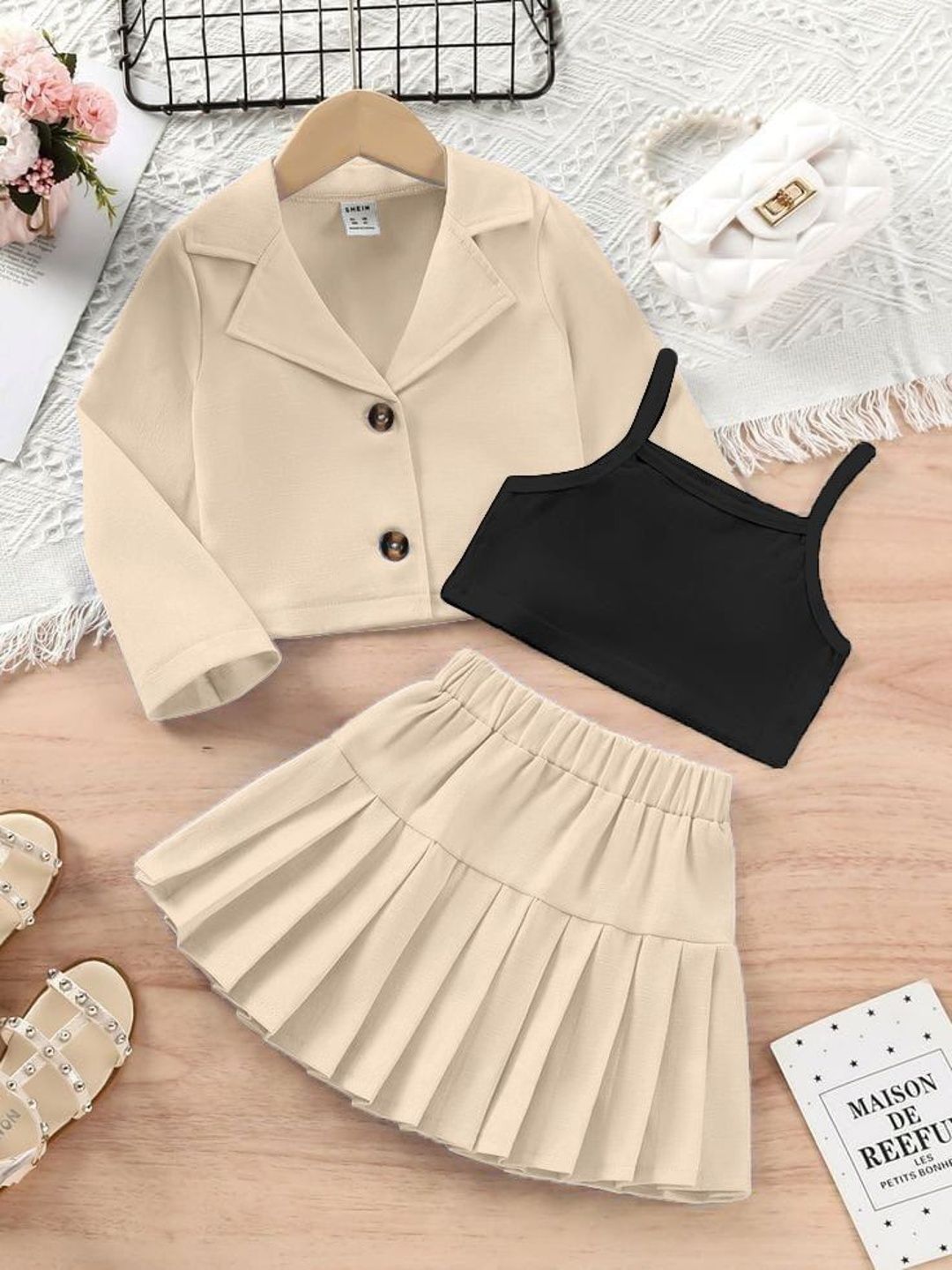 LAXNEEP Girls Top with Skirt-image-42