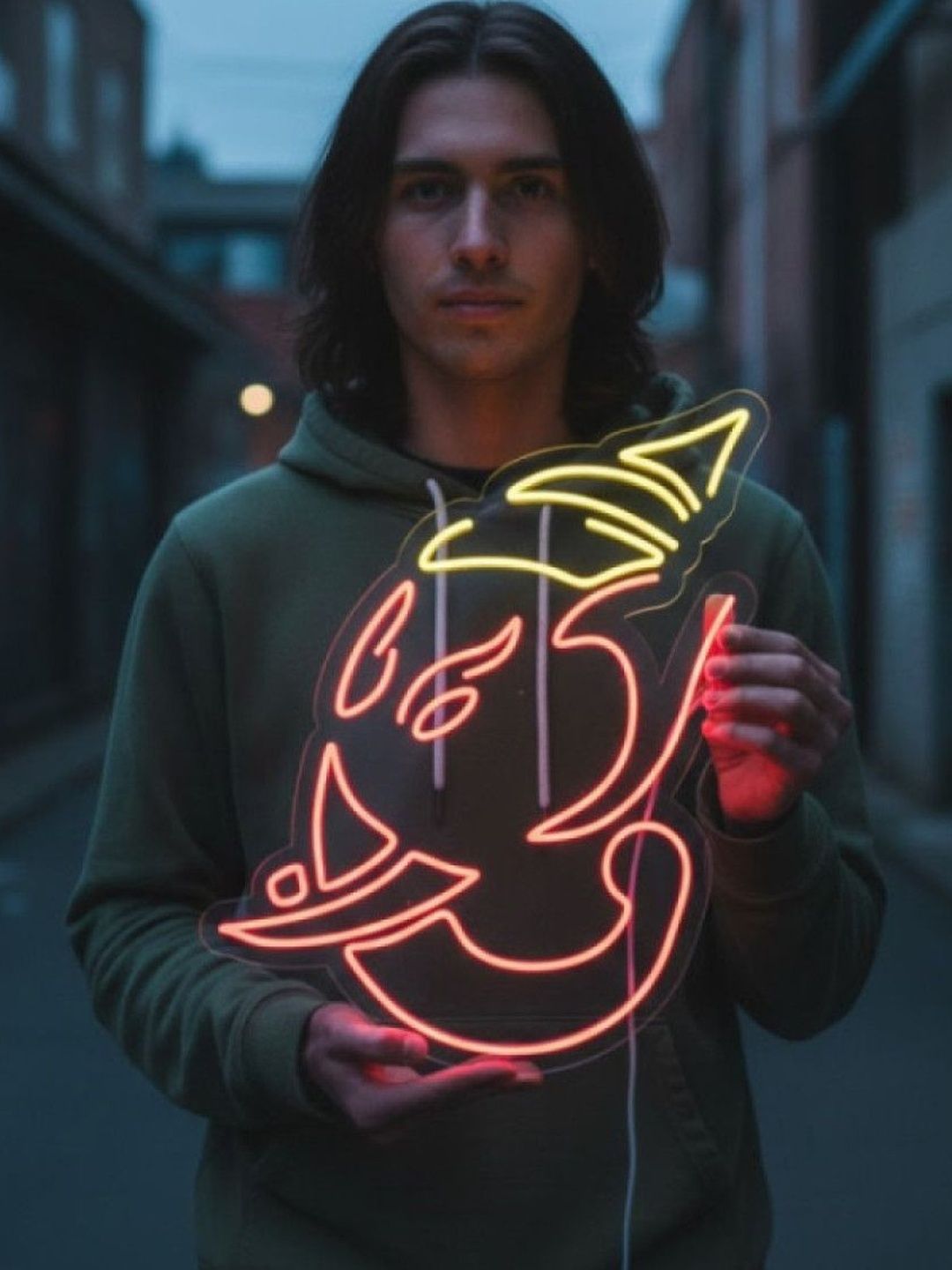 Custom Neon Ghost Face Neon Sign-picture-29