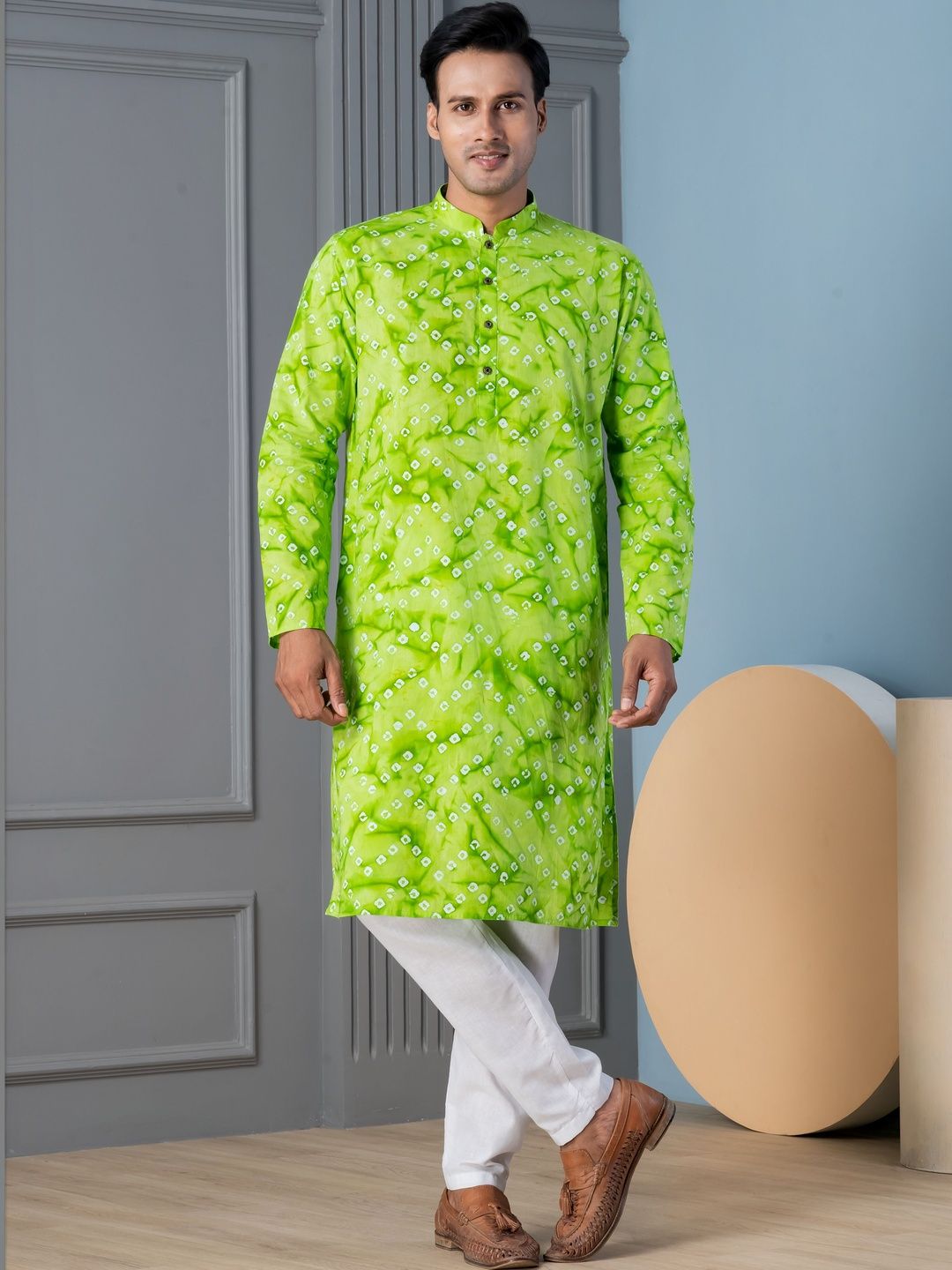 PulseIQ Men Ethnic Motifs Printed Kurta-picture-22