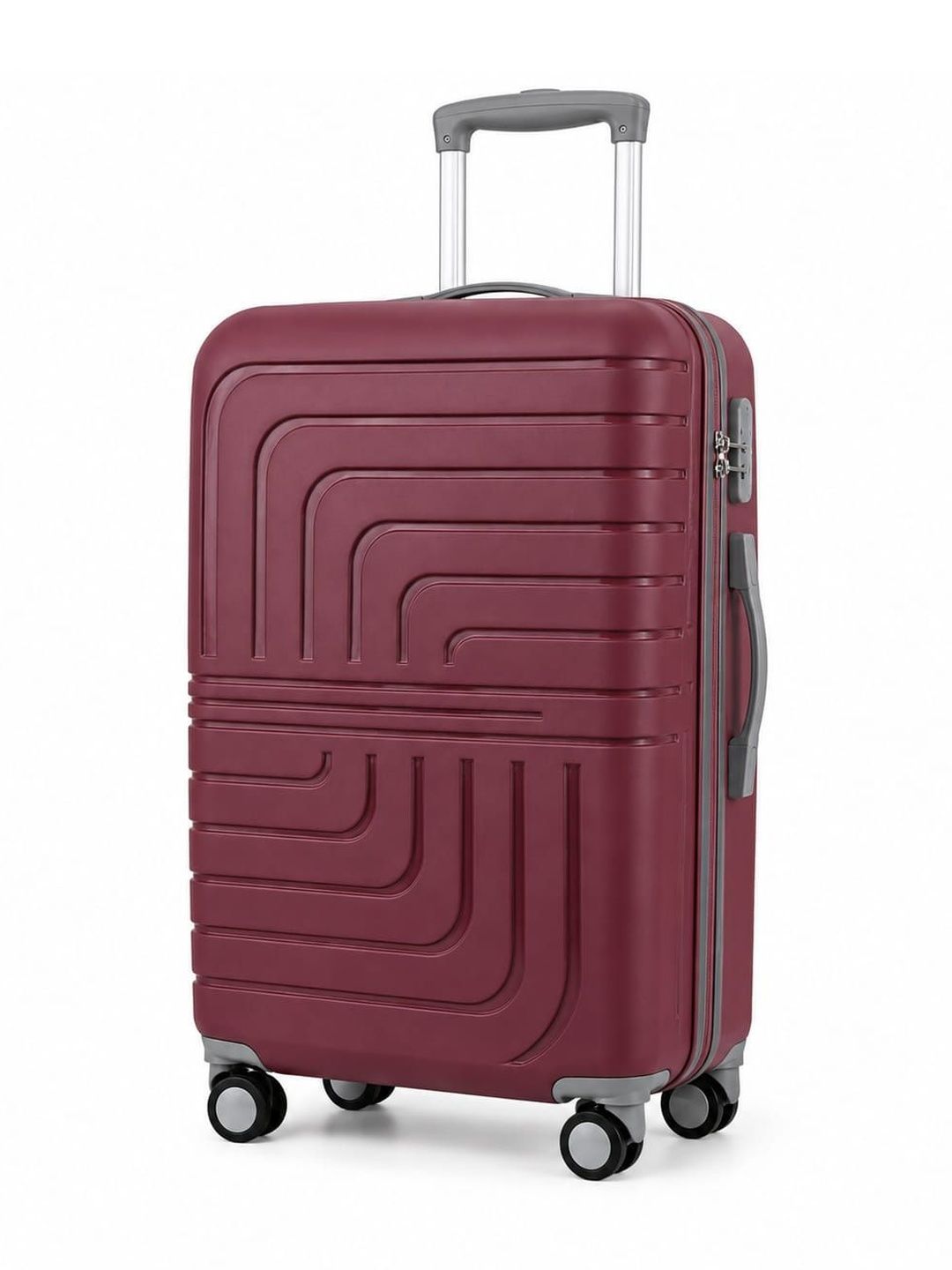 zhirk Textured Hard-Sided Medium Trolley Bag-picture-32