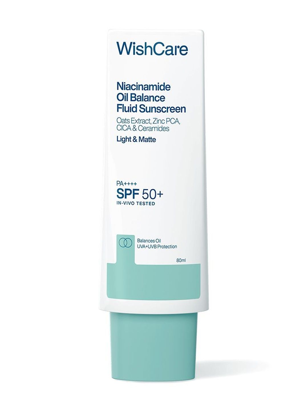 WishCare Niacinamide Oil Balance Fluid Sunscreen SPF 50 PA++++ - 80ml-picture-41