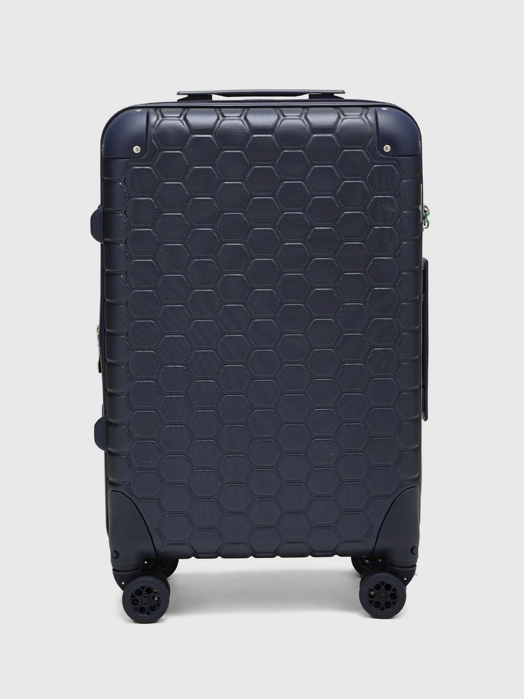 CARPISA ITALIA Gotech Green Geometric Design Hard Sided Medium Trolley Bag-image-43