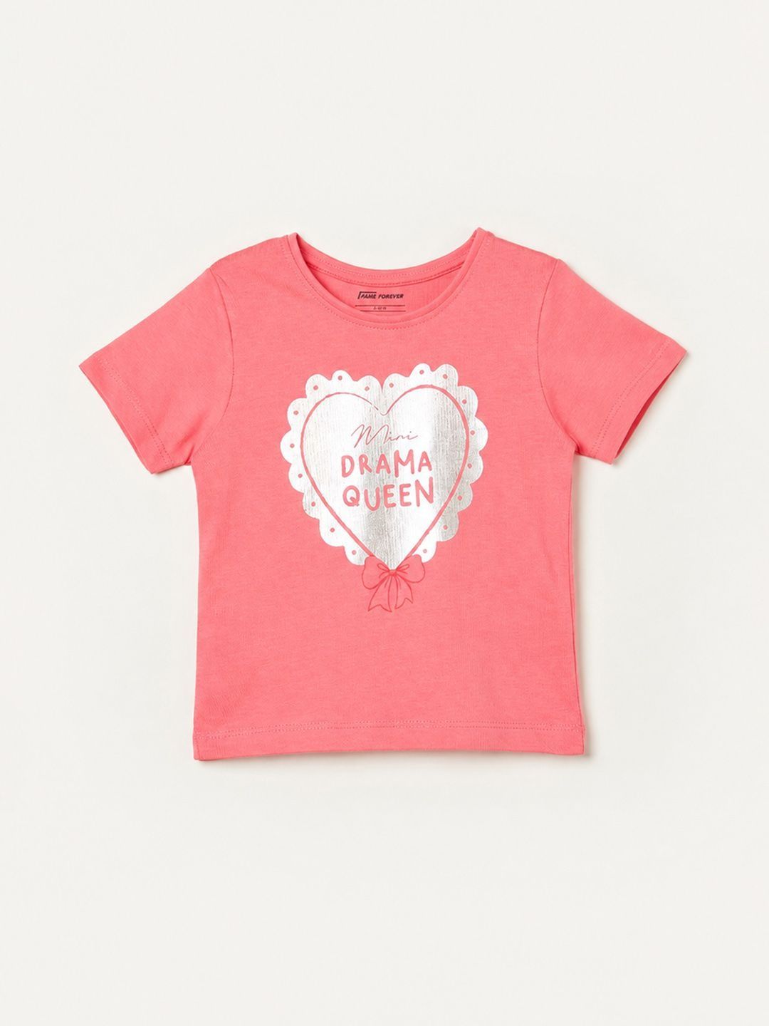 Fame Forever by Lifestyle Girls Typography Printed T-shirt-picture-42