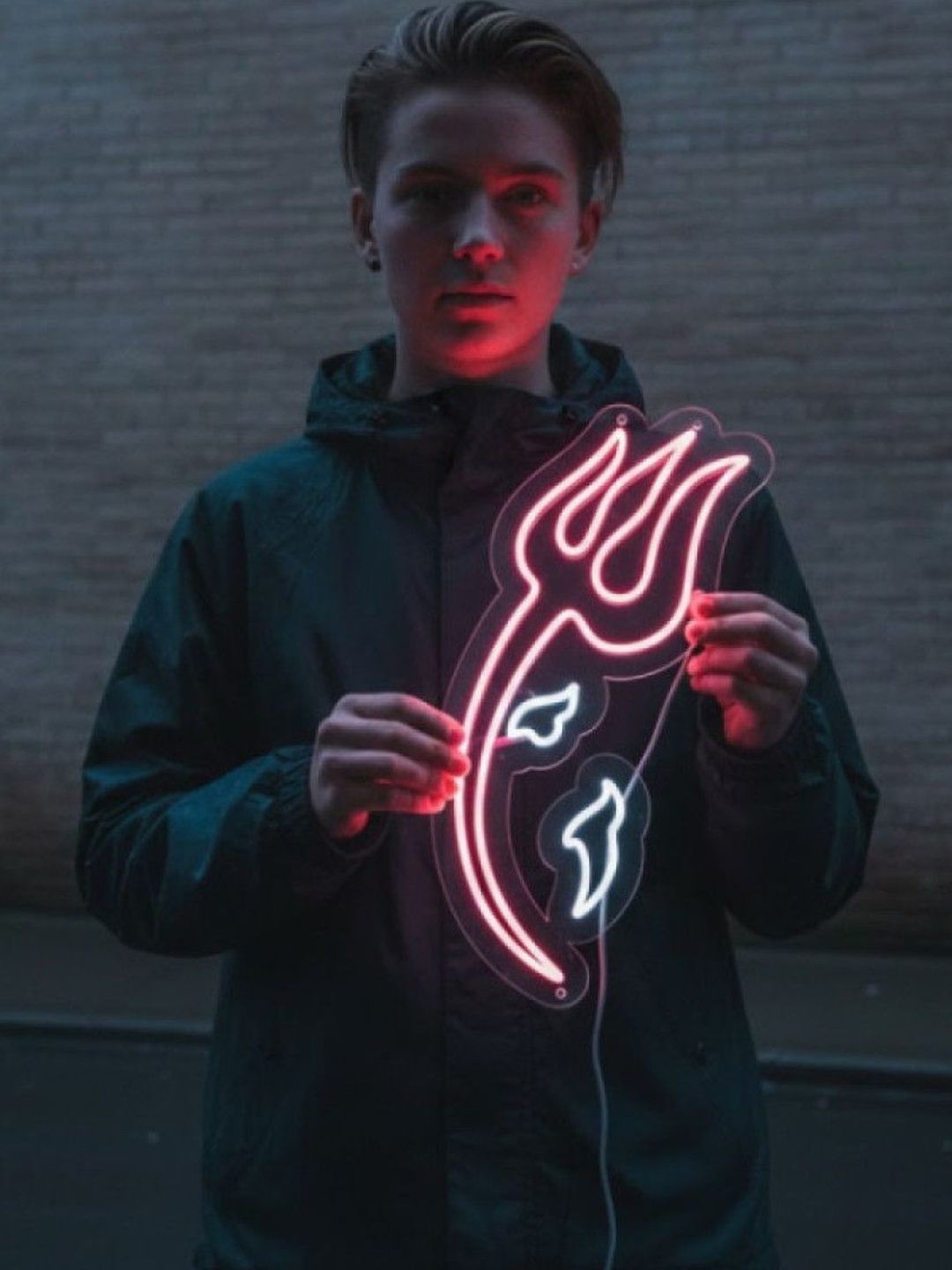 Custom Neon Rose Design Neon Sign-picture-15