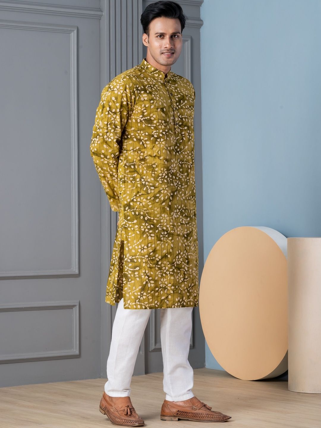 PulseIQ Men Printed Kurta-picture-35
