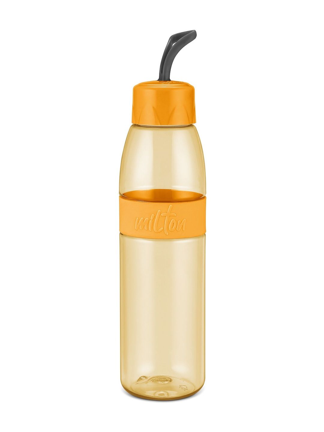 Milton Jimmy 900 Orange 830 ml Solid PET BPA-Free Leak Proof Water Bottle with Strap-image-45