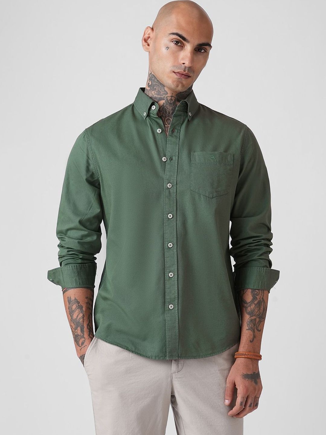 Blue Buddha Men Tailored Fit Casual Shirt-picture-16