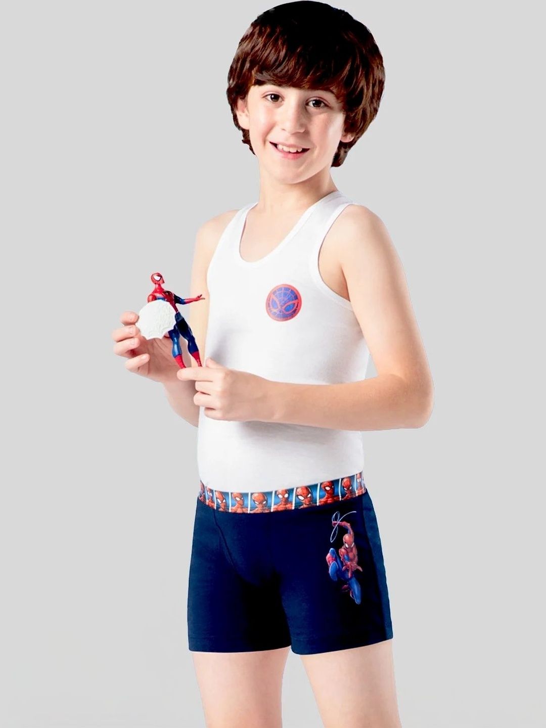 AMUL COMFY Boys Pack of 4 Cotton Blend Assorted Printed Trunks-picture-30