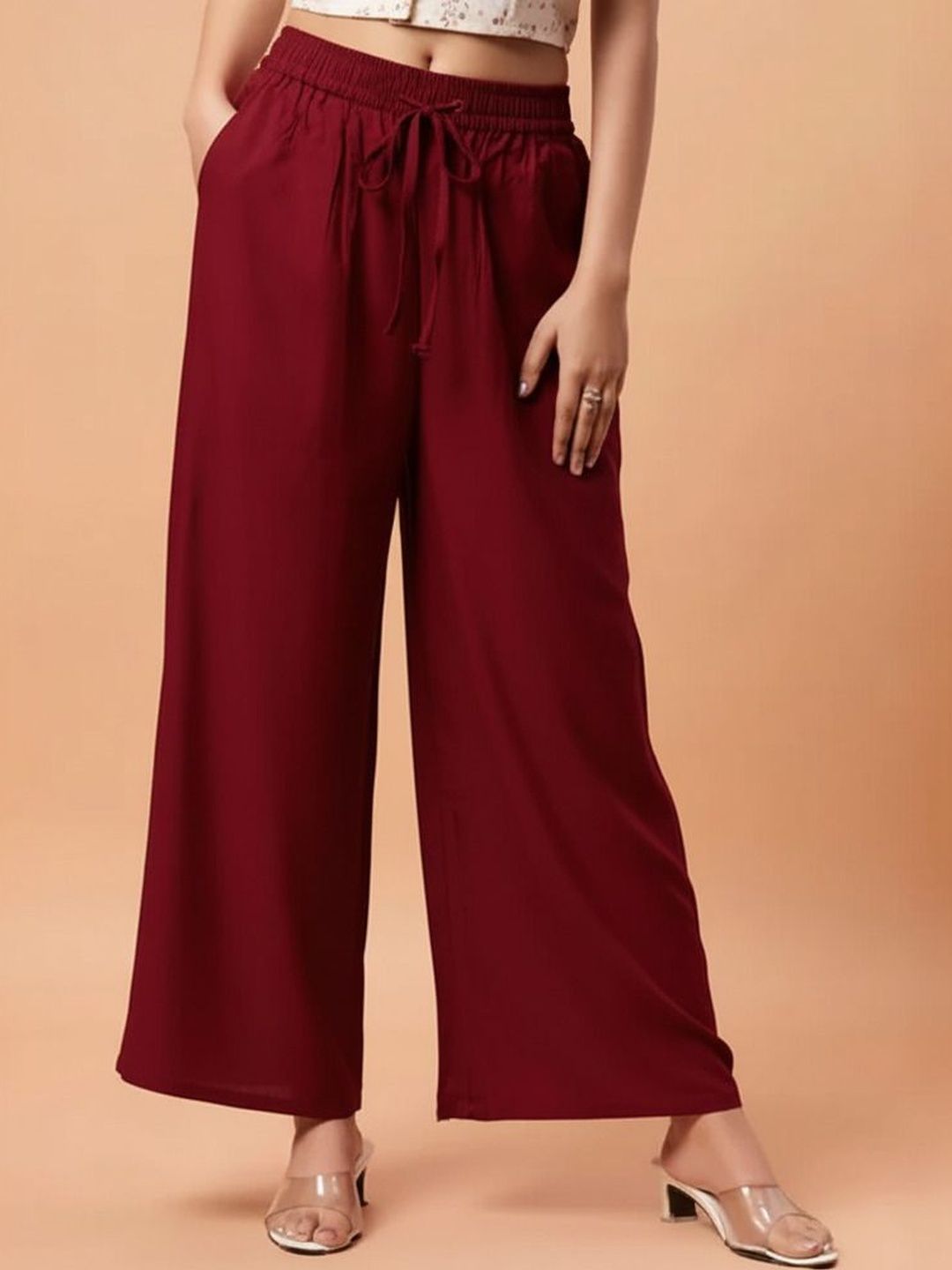 Moirai Women Knitted Palazzos-picture-51