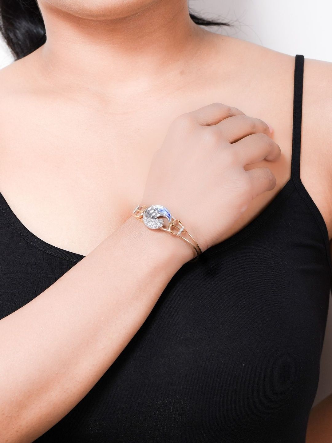 LA MARQUE-M 14 Kt Gold Bracelet With 0.72 Carat Diamond - 8.112 g-picture-14