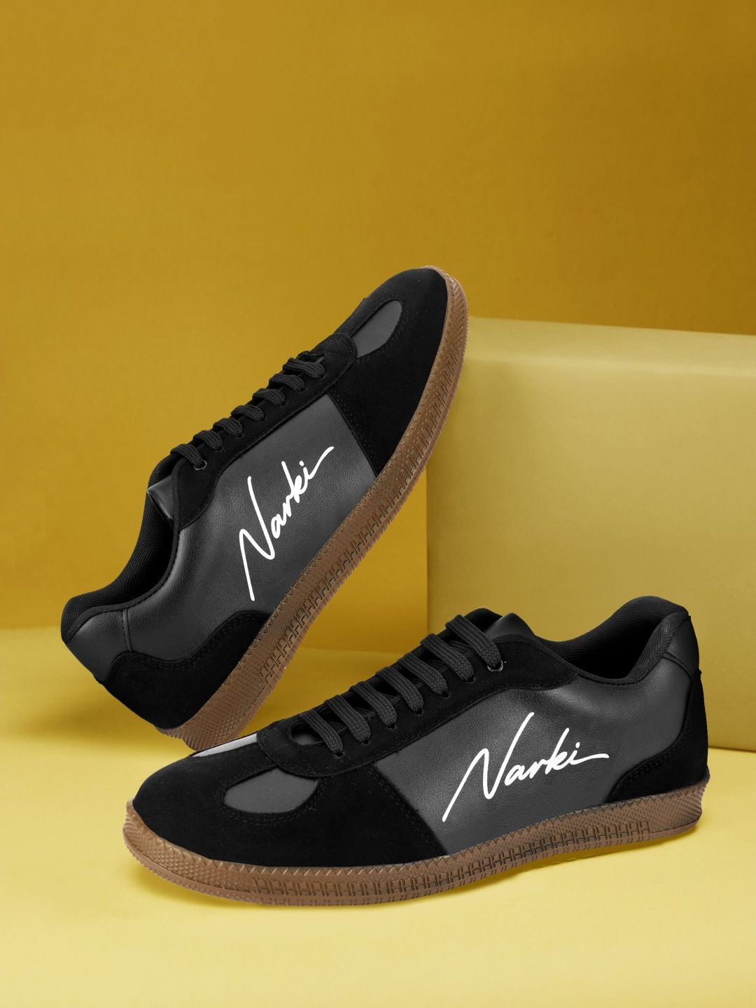 NARKI Men Colourblocked Sneakers-image-8