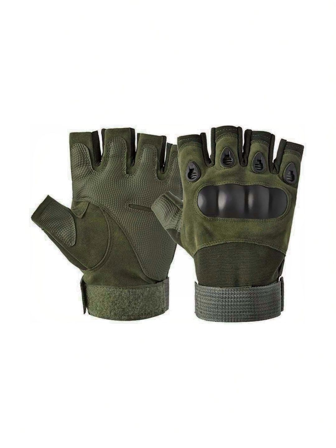 Alexvyan Men Fingerless Gloves-image-38