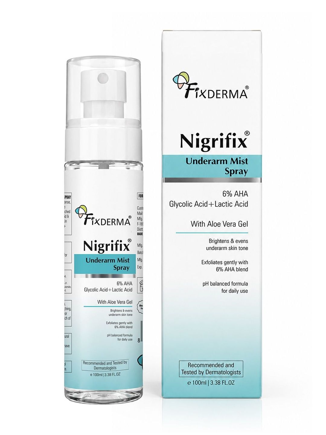 FIXDERMA Nigrifix Underarm Mist Spray - 100 ml-image-9