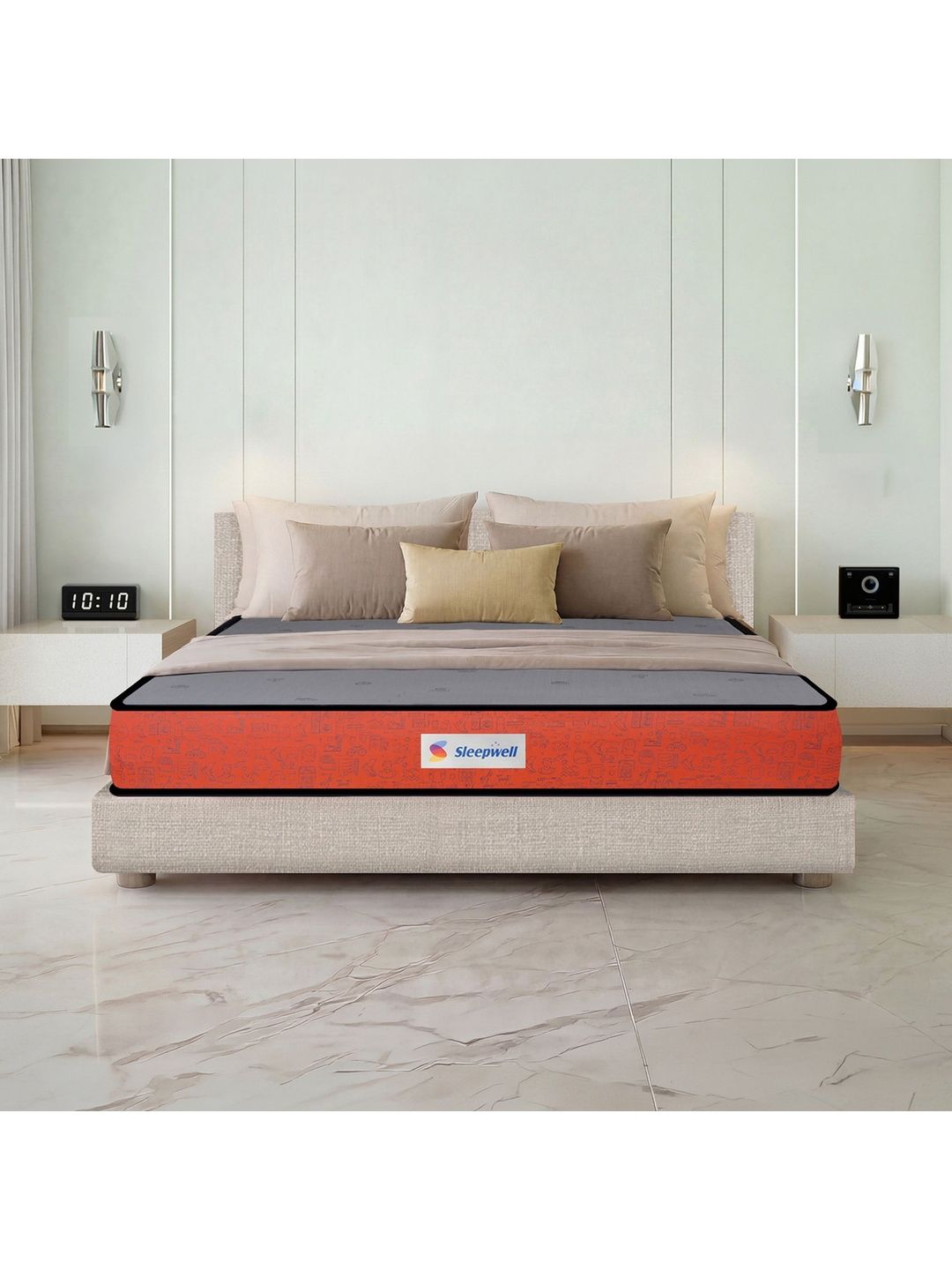 Sleepwell Blue Dual Comfort Double Mattress-image-48