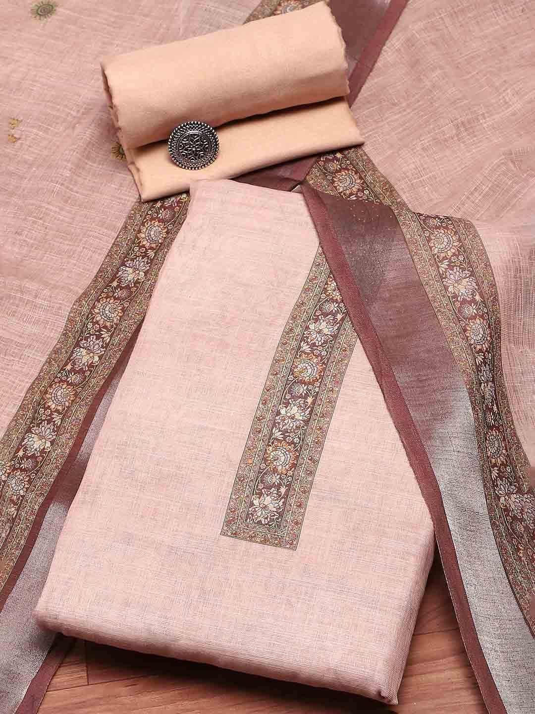 Biba Unstitched Dress Material-picture-42