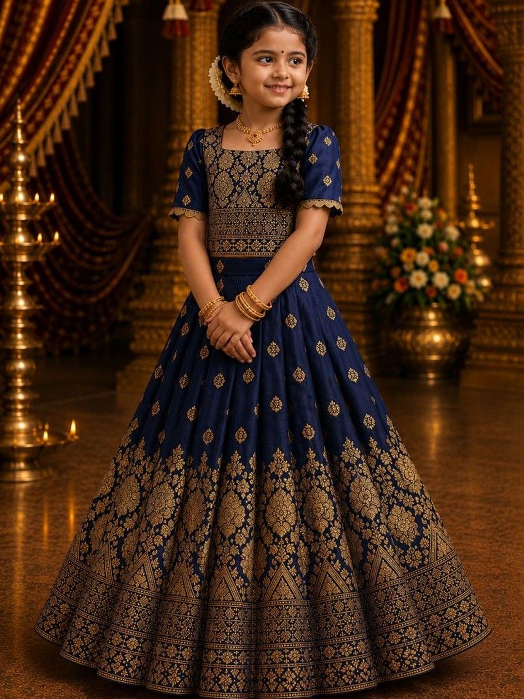amzira Girls Ready to Wear Lehenga &-image-38