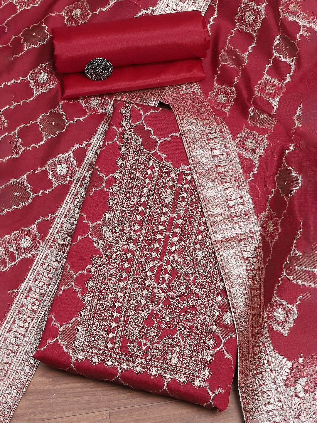 Biba Unstitched Dress Material-picture-56