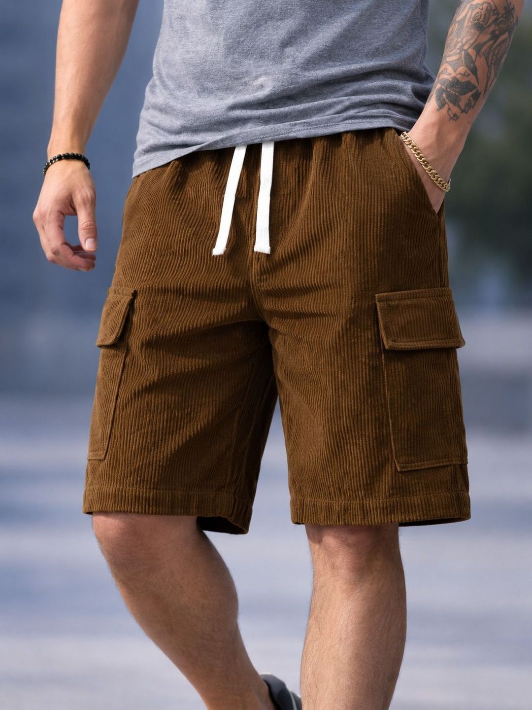Bellwit Men Cargo Shorts-picture-13