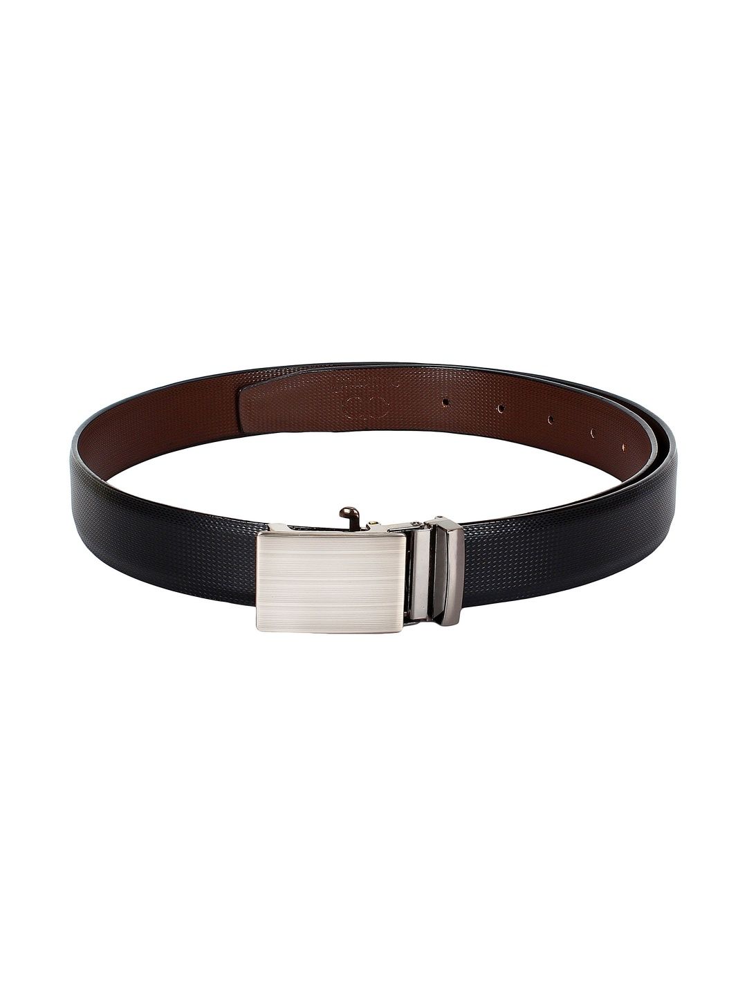 amicraft Men Textured Reversible Formal Belt-picture-18