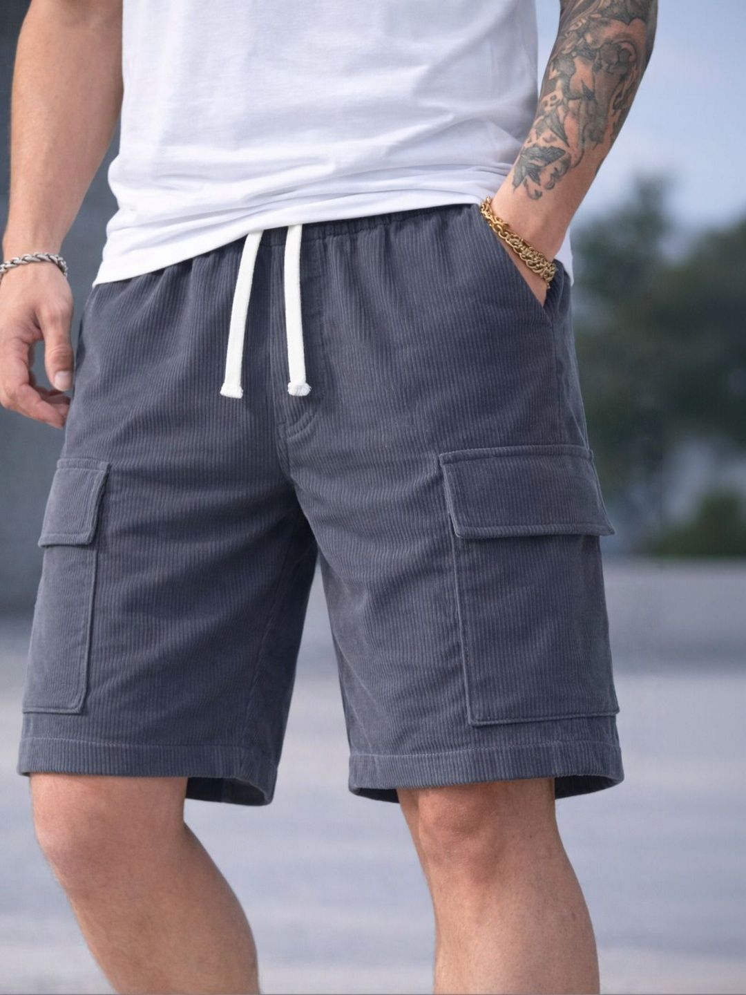 Bellwit Men Cargo Shorts-picture-20