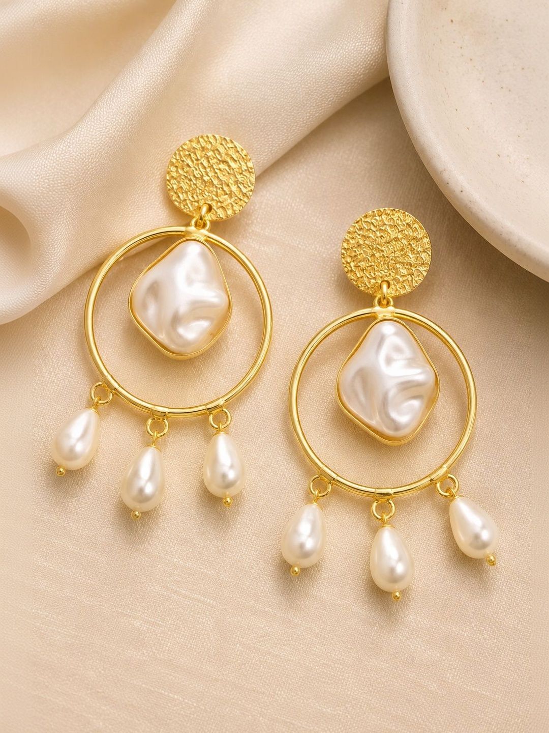 DASTOOR Geometric Drop Earrings-picture-10