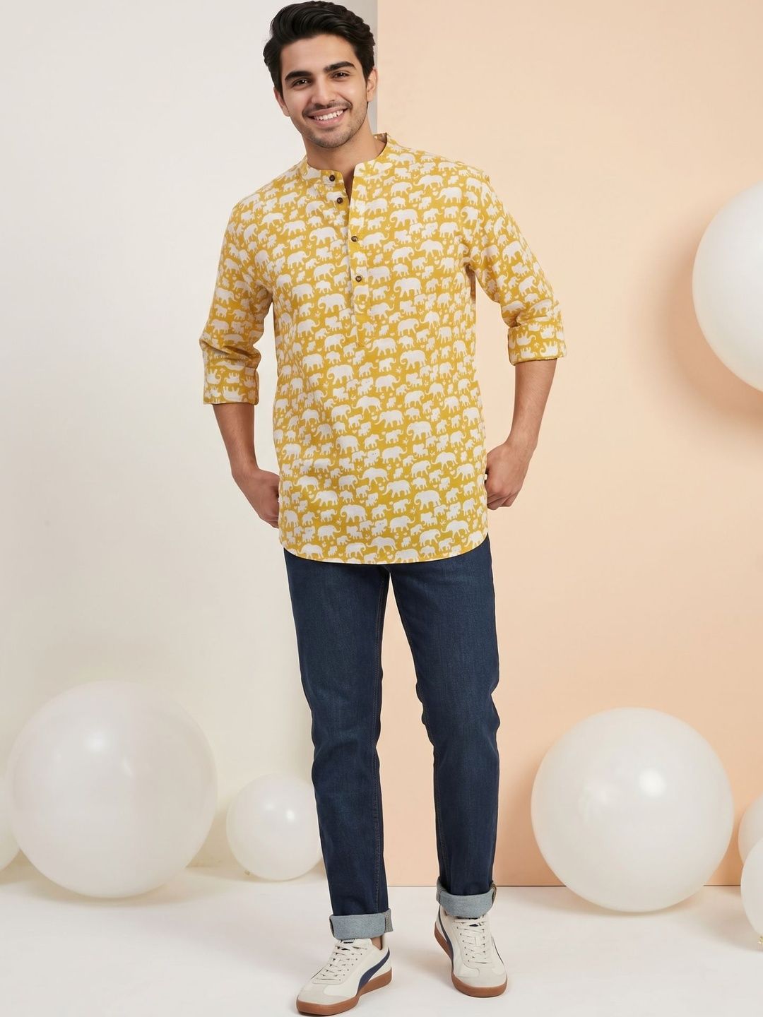 Anouk Mirage Men Printed Kurta-picture-40