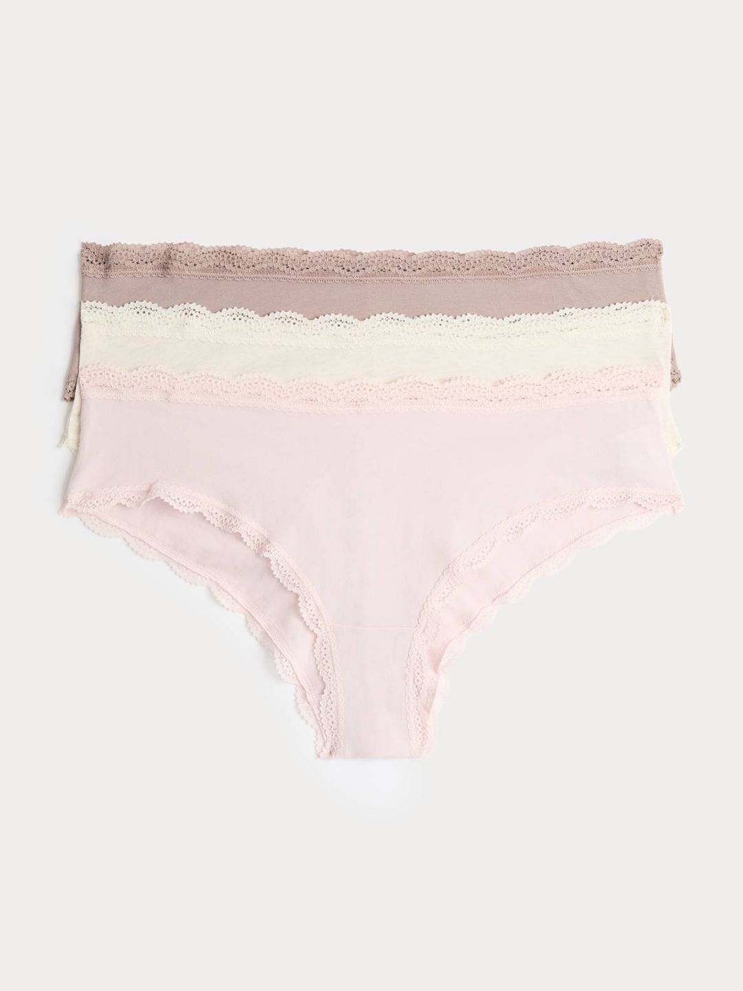 Marks & Spencer 3 Pack Cotton Rich Hipster Knickers-picture-40