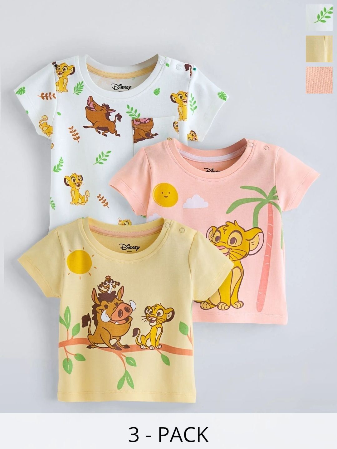 Hopscotch 3-Pack Cotton Lion King T-shirts-picture-45