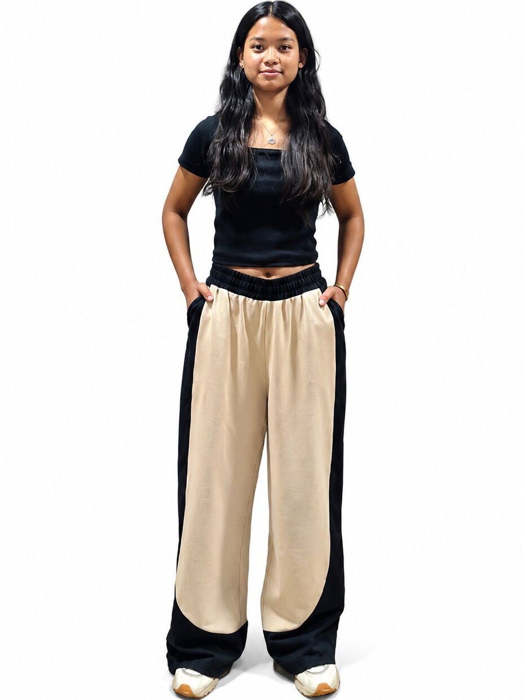 Nomi Indy Made Women Relaxed Straight Leg Trousers-picture-23