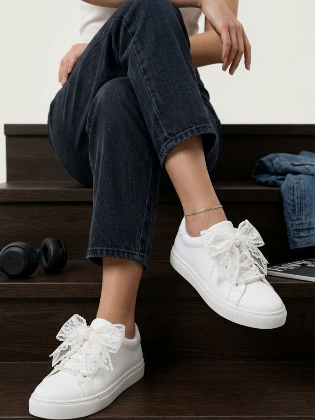 Lavie Women PU Sneakers-image-1