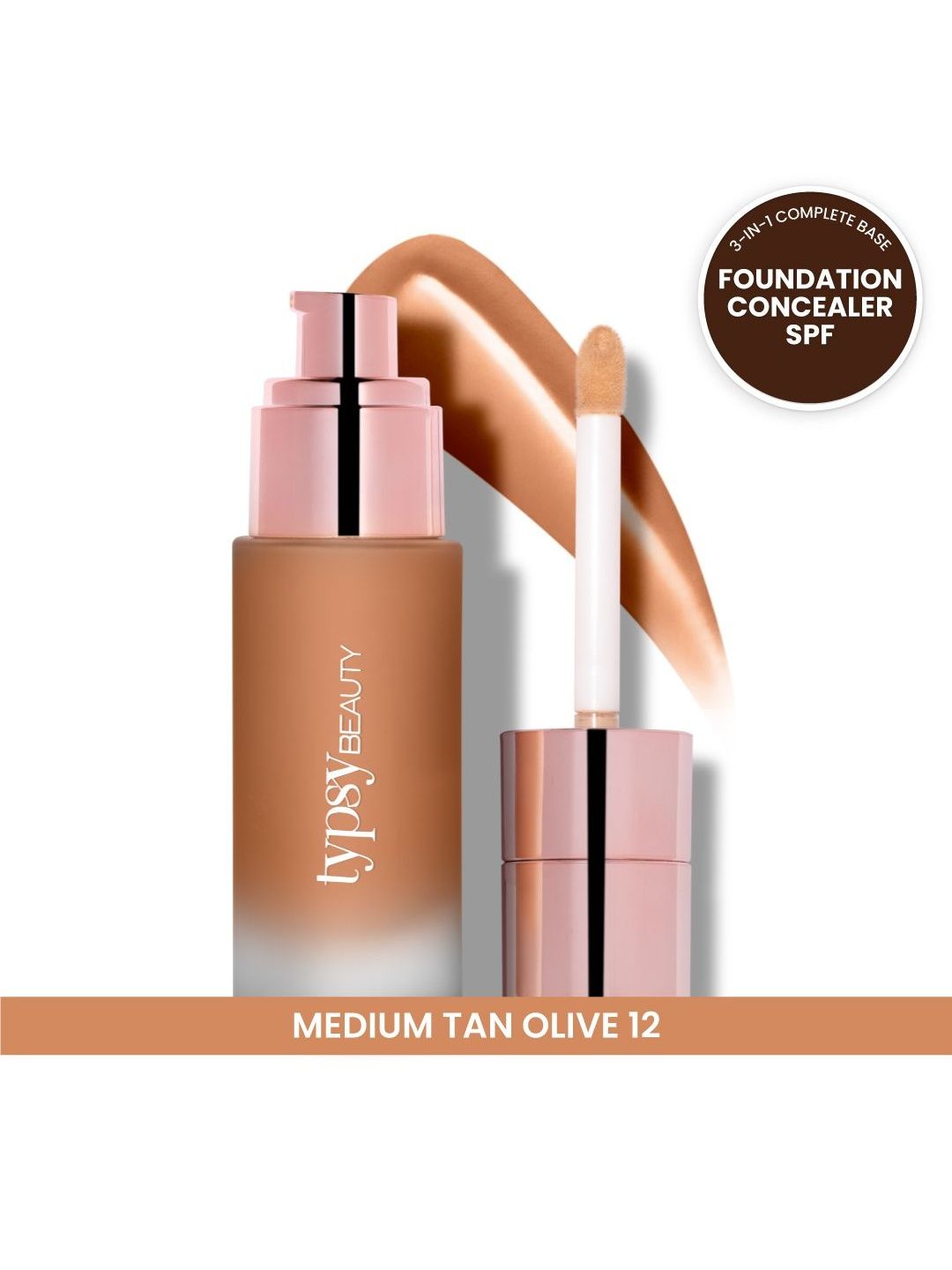 Typsy Beauty Foundcealer Flex 3-In-1 Base Foundation + Concealer + SPF 30 - 40 g - 12-image-40