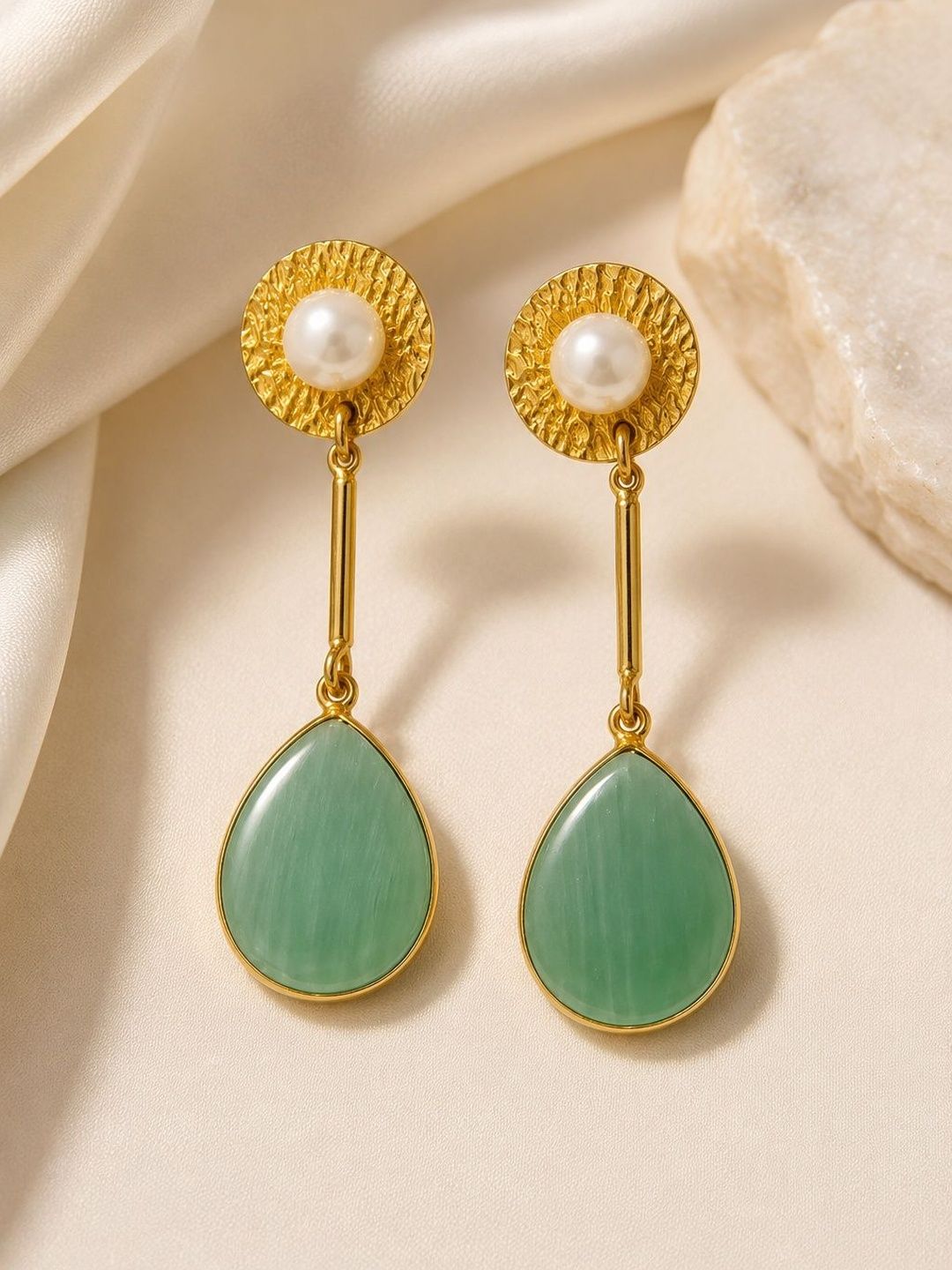 DASTOOR Teardrop Shaped Drop Earrings-image-37