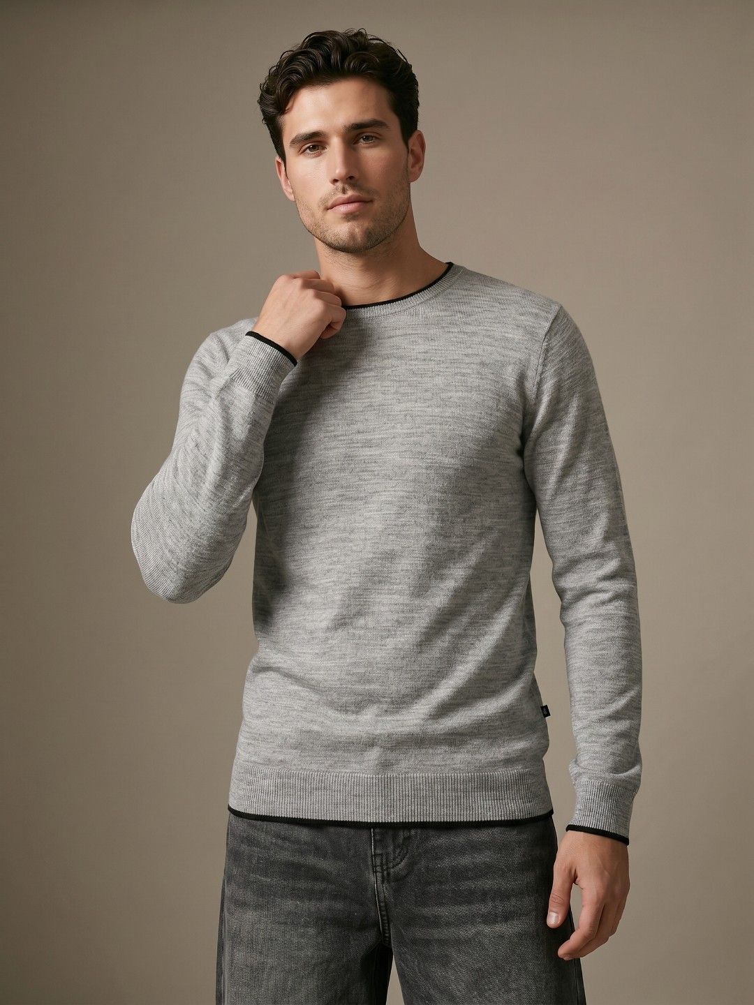 glitchez Self-Design Round Neck Pullover-picture-38