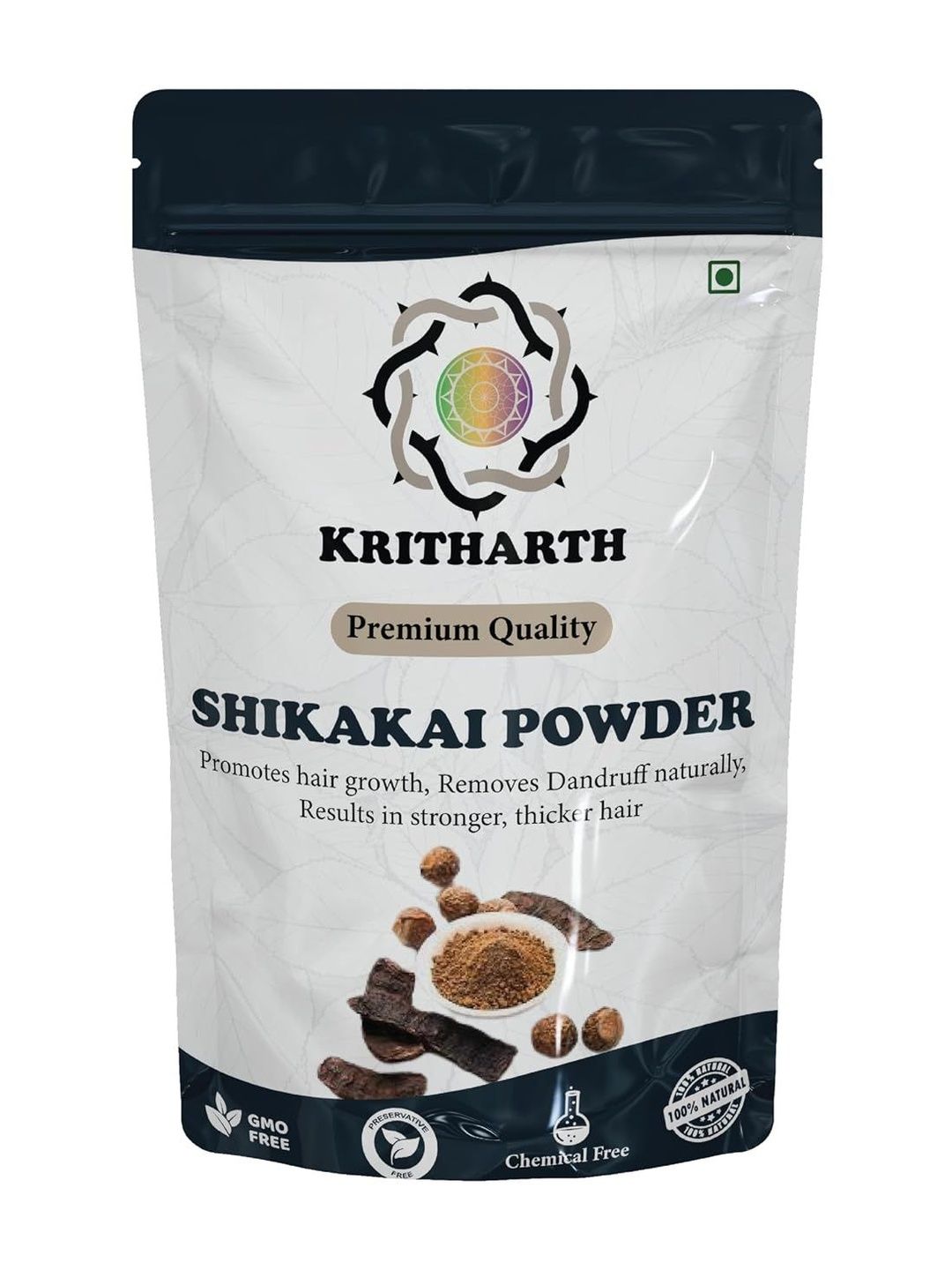 Kritharth creation 100% Shikakai Powder Shampoo - 100 g-image-46