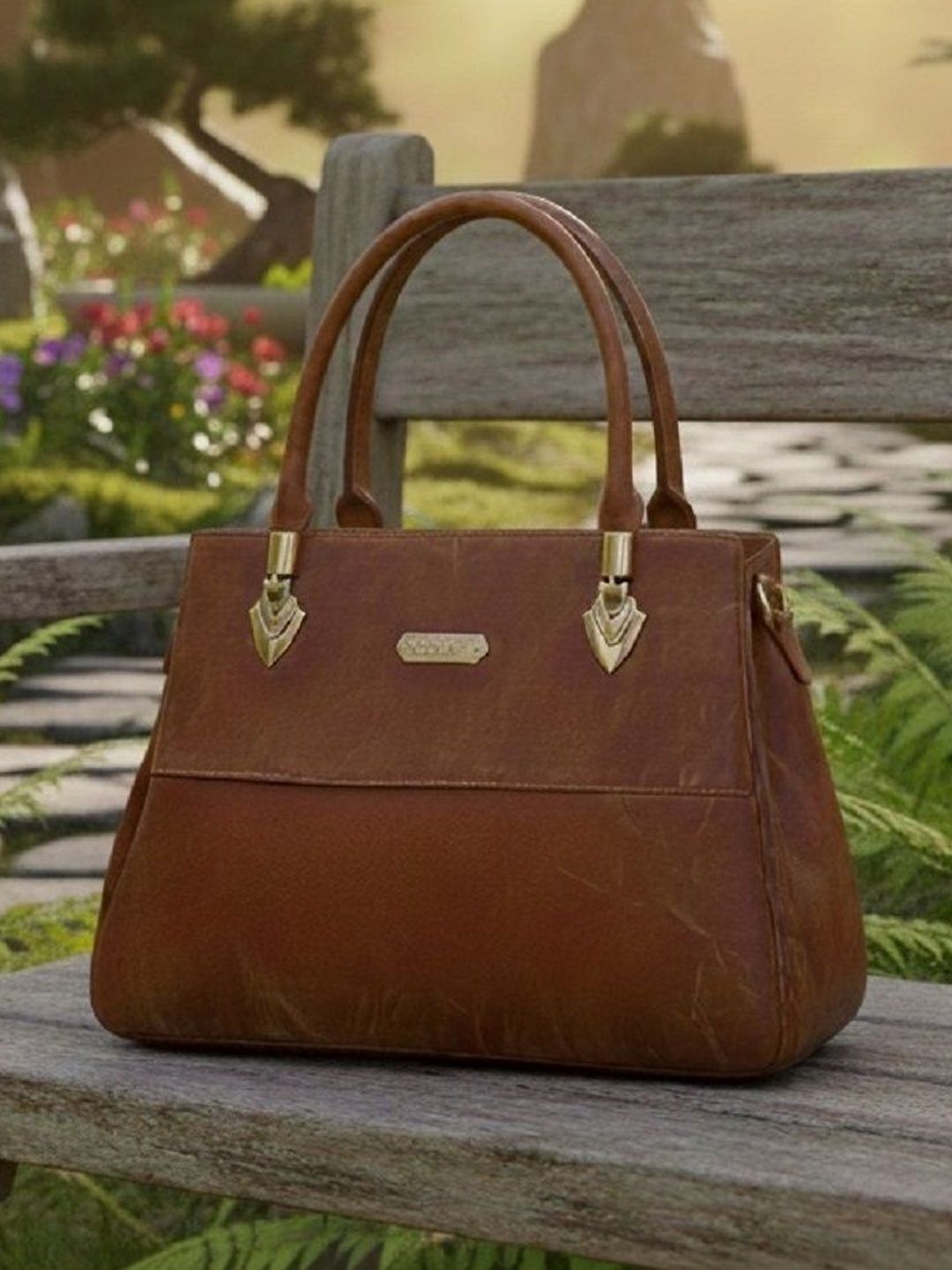 ShopCircuit Textured Structured Handheld Bag with Quilted-picture-22