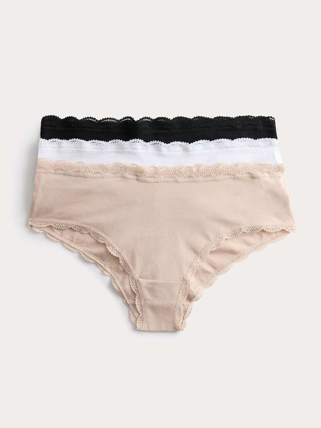 Marks & Spencer 3 Pack Cotton Rich Hipster Knickers-picture-16