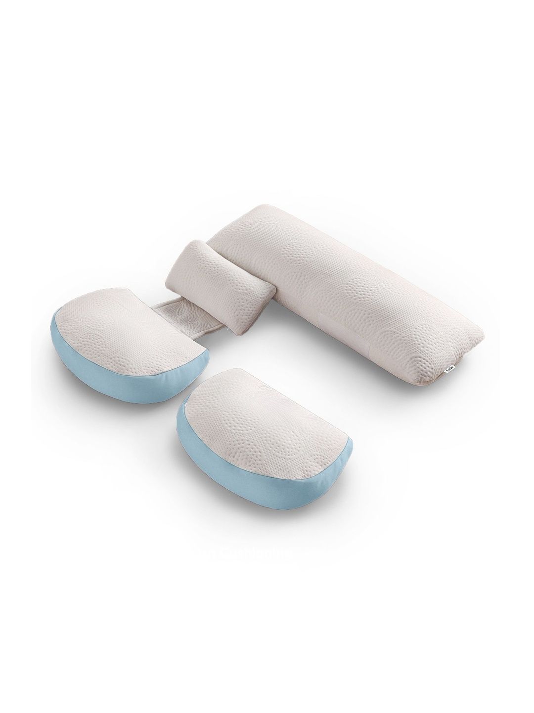 FRIDO Blue Set of 2 Fibre Filled Polycotton Maternity Pillow-picture-36