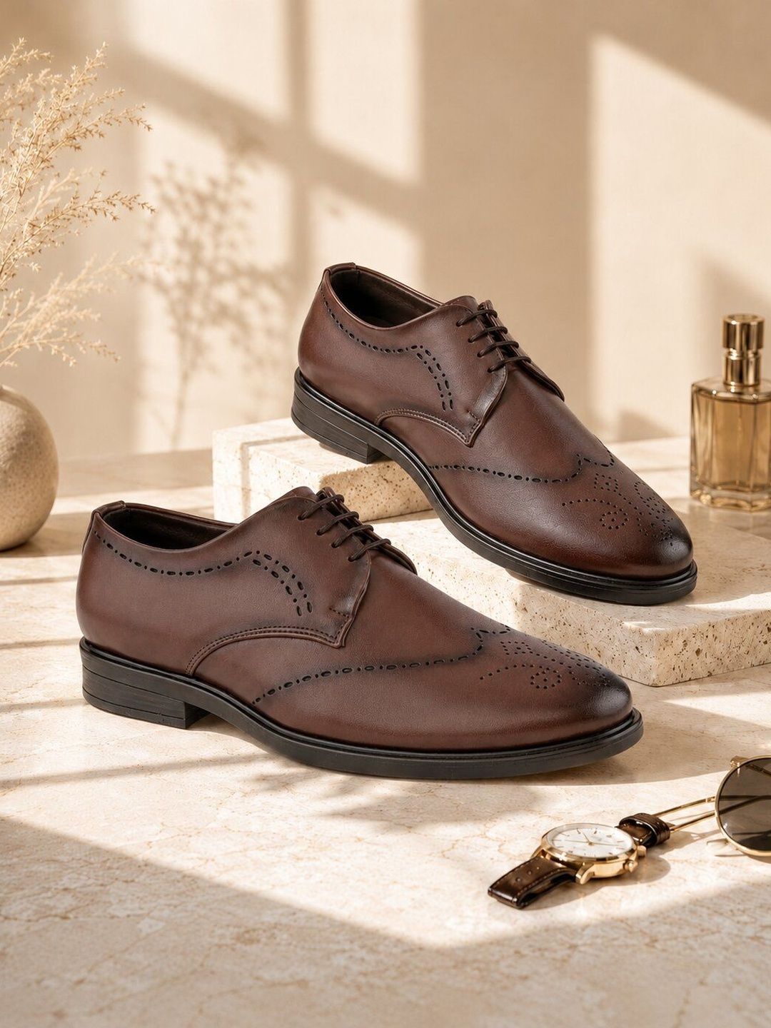 INVICTUS Men Round-Toe Formal Brogues-picture-41